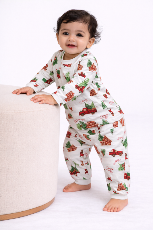 Premium Full sleeves Tshirt with Pant (Christmas Theme)