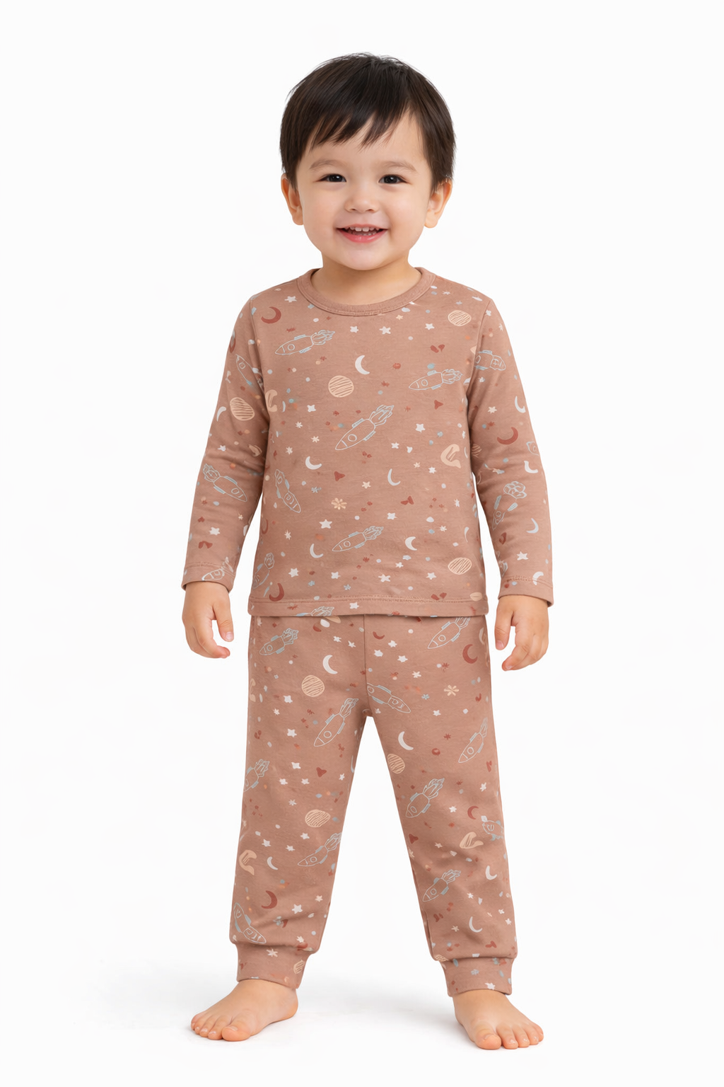 Premium Full sleeves Cotton Tshirt with Pant (Solar System)