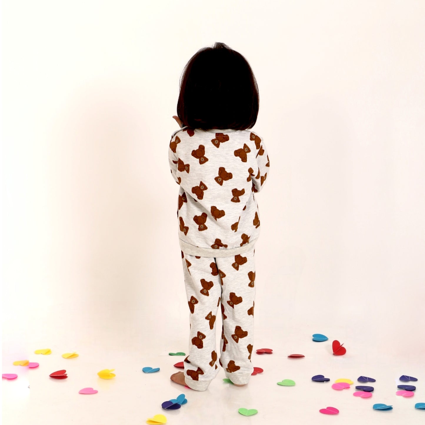 Cozy Comfort: Kids’ Loungewear Winter set (Bear)