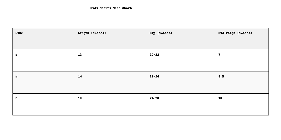 Kids' Printed Shorts - BLACK CAR