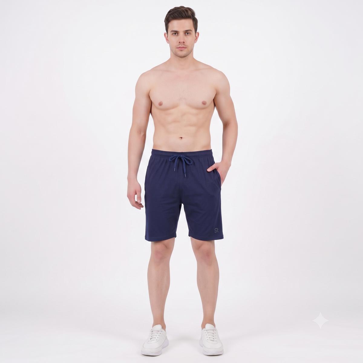 SANRIGHT SHORTS LYCRA FOURWAY NAVY