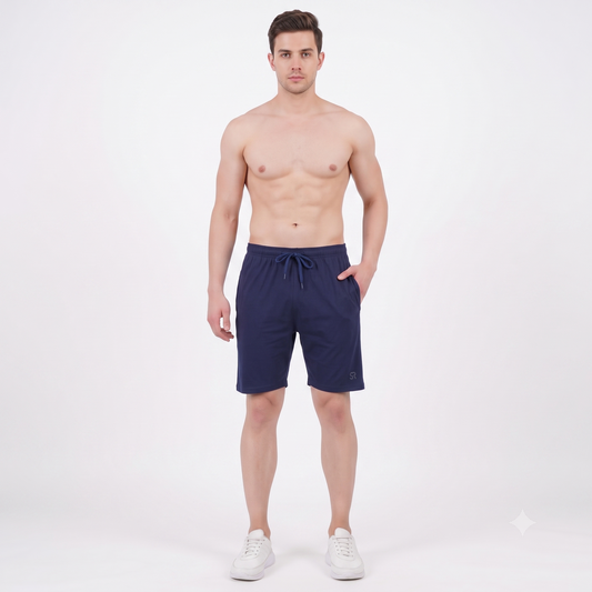 SANRIGHT SHORTS LYCRA FOURWAY NAVY