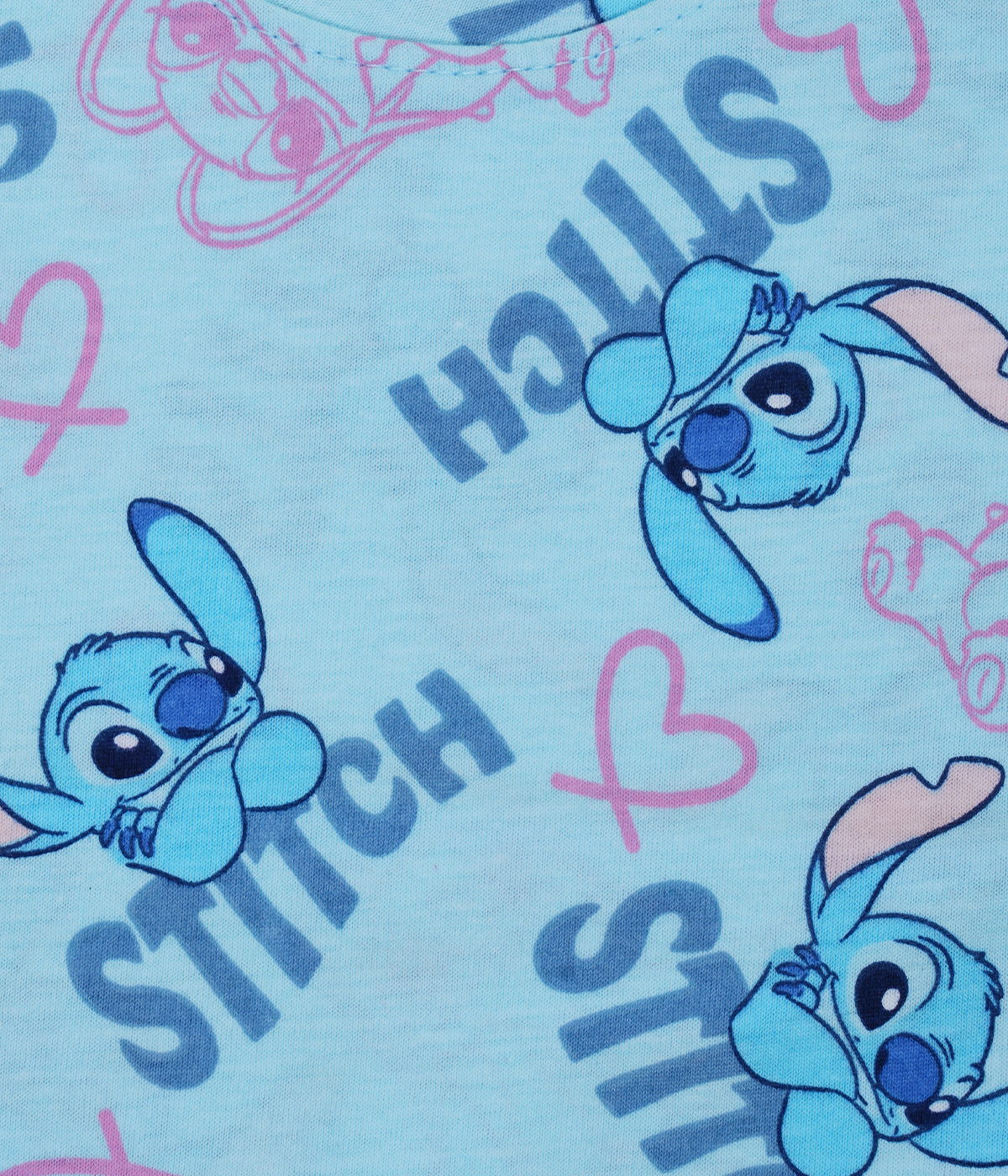 Shorts Sleeves Tshirt with Shorts Sets (Bluey Stitch) - sanright