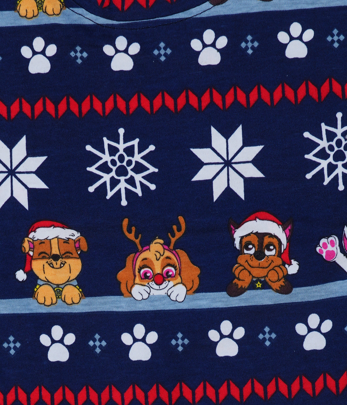 Shorts Sleeves Tshirt with Shorts Sets (Blue Christmas) - sanright