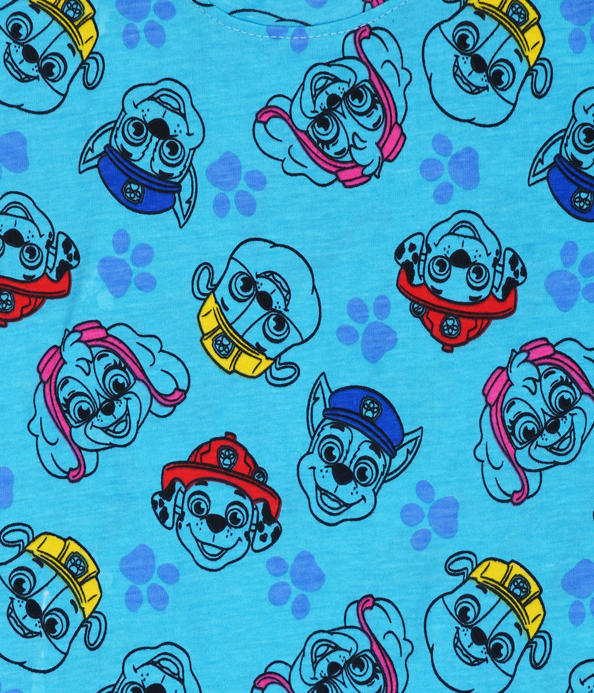 Shorts Sleeves Tshirt with Shorts Sets (Paw Patrol Blue) - sanright