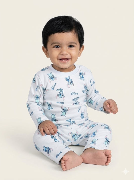 INFANT Kids’ Loungewear Winter set  (Blue Stitch) (Fleece)