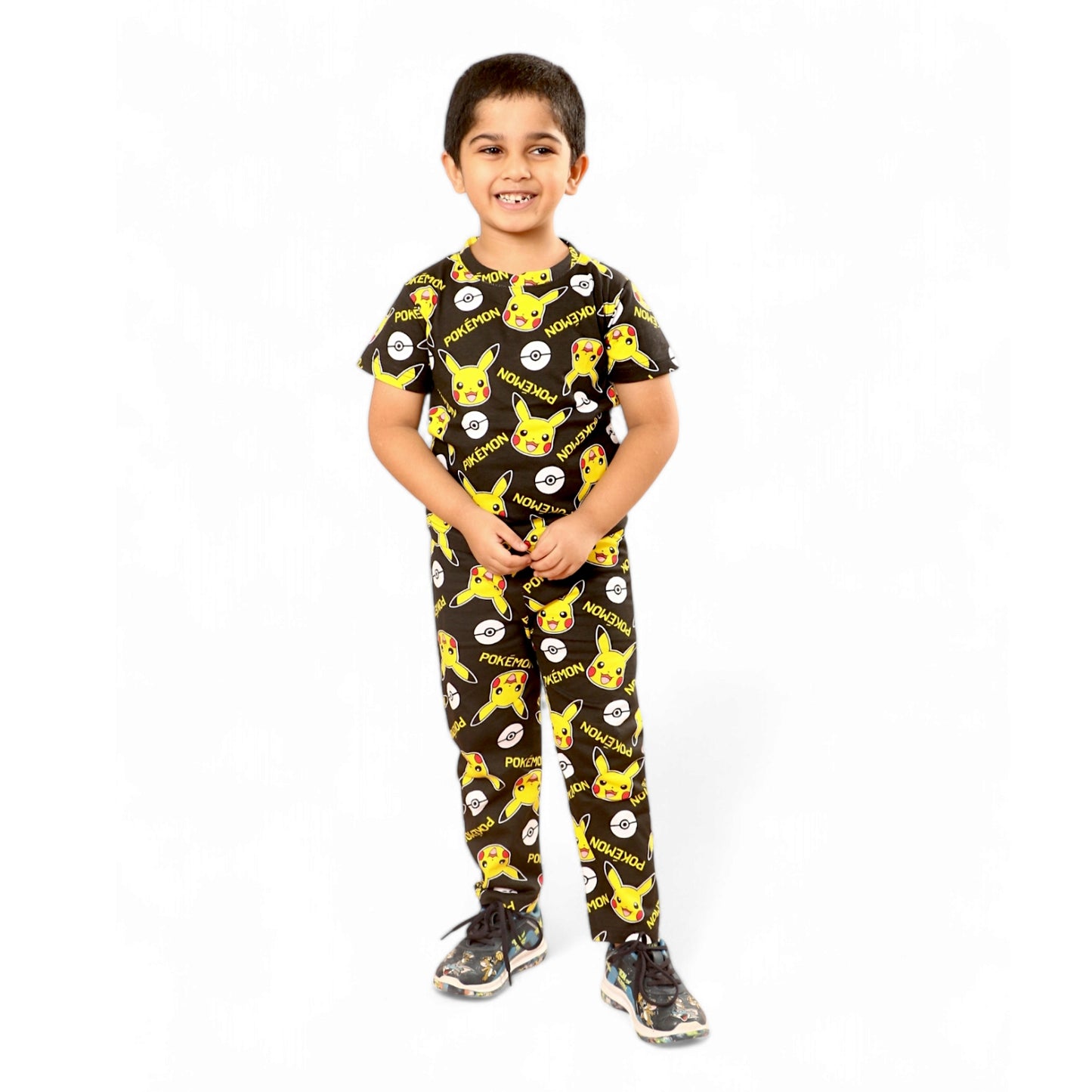 Half Sleeves Pajama Set (Pokemon) - sanright