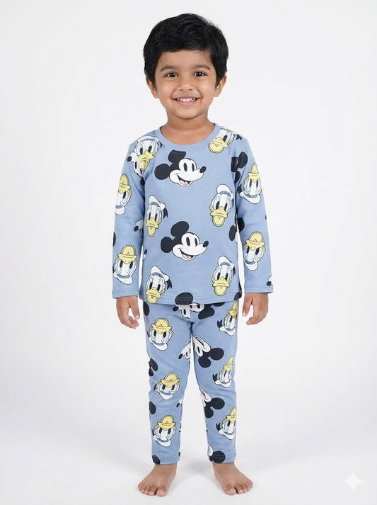 Exclusive Winter Wear (Blue Micky) (Fleece)