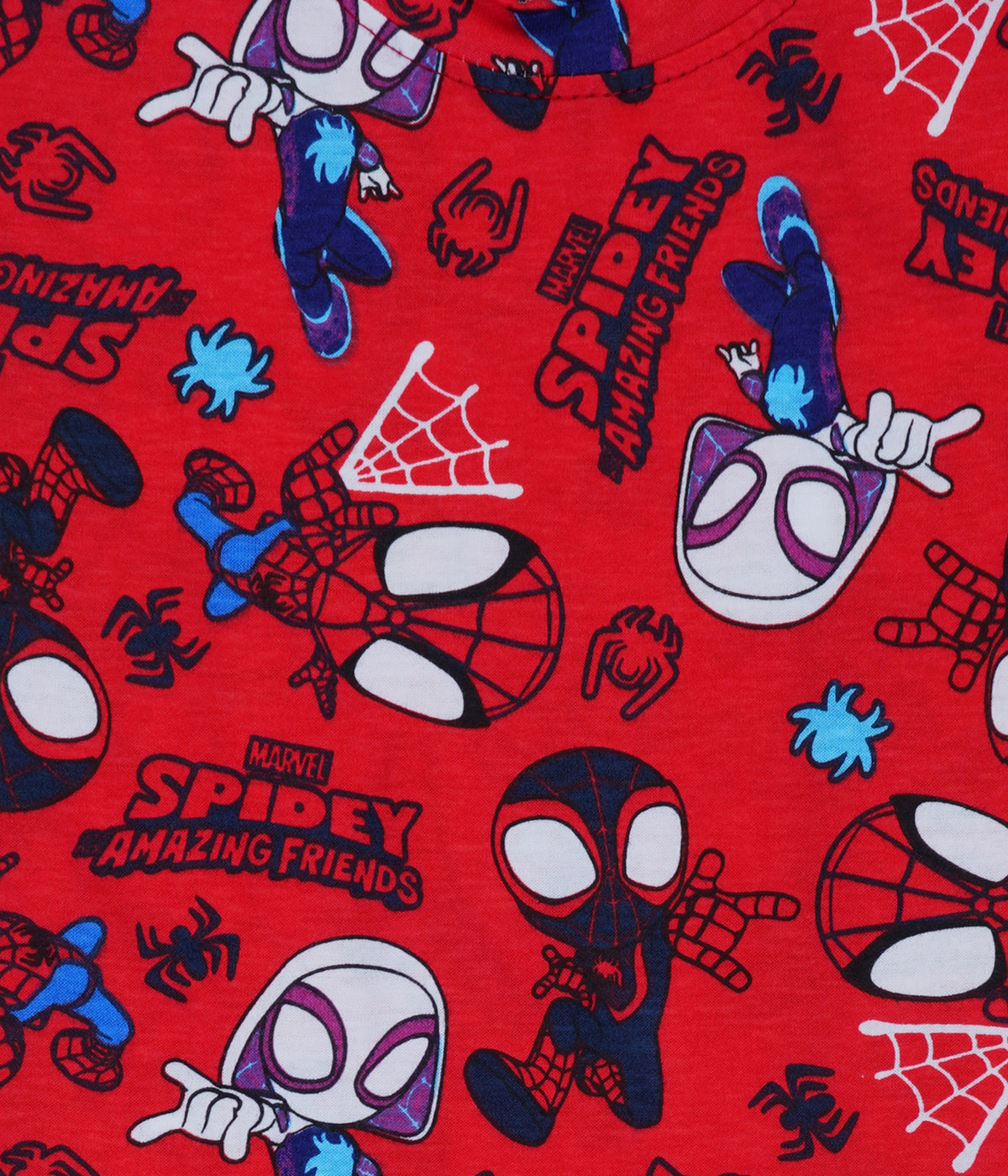 Shorts Sleeves Tshirt with Shorts Sets (Spidey Friends) - sanright