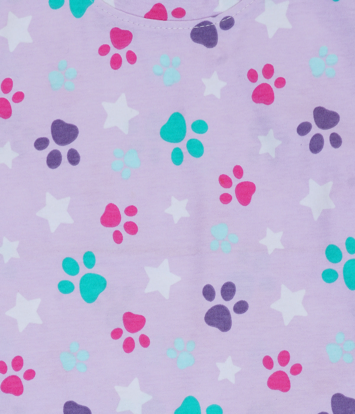 Shorts Sleeves Tshirt with Shorts Sets (Pink Paw) - sanright